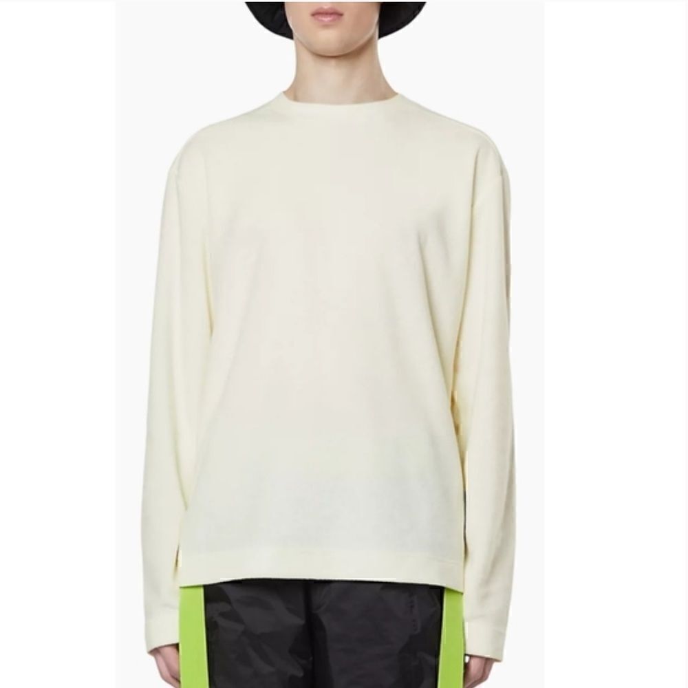 NWTs RAINS Fleece Sweatshirt in Fossil Size Medium